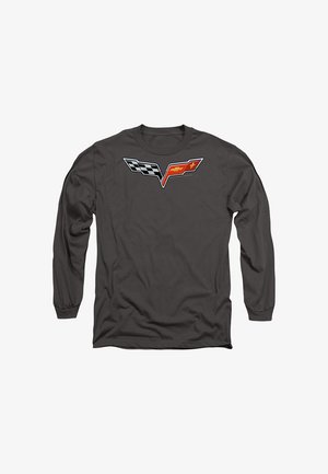 GM General Motors, CHEVROLET THE VETTE MEDALLION - Long sleeved top - anthracite