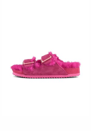 FLAT - Mules - fuchsia