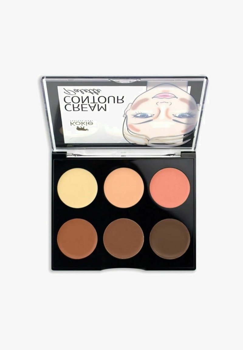 Kokie Cosmetics - KOKIE CREAM CONTOUR PALETTE - DEEP/DARK - Contouring - multicolor, Forstør