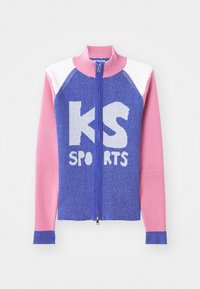 RETRO SPORTS ZIP UP - Kofta - pink/blue