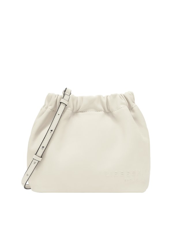 RUFFLE HOBO KLEINE  - Umhängetasche - creme