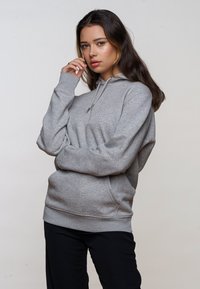 Mira Paris MI AMOR BACK EMBROIDERY - Felpa con cappuccio - grey