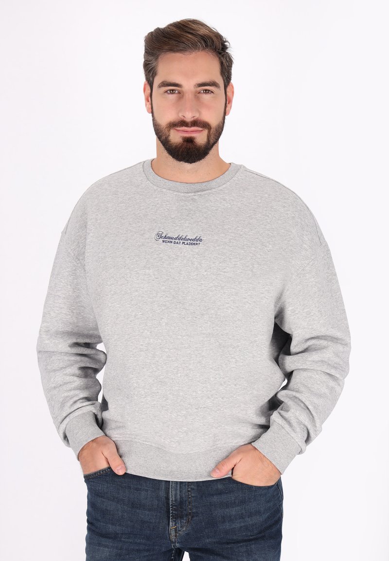 Schmuddelwedda Felpa - grau melange