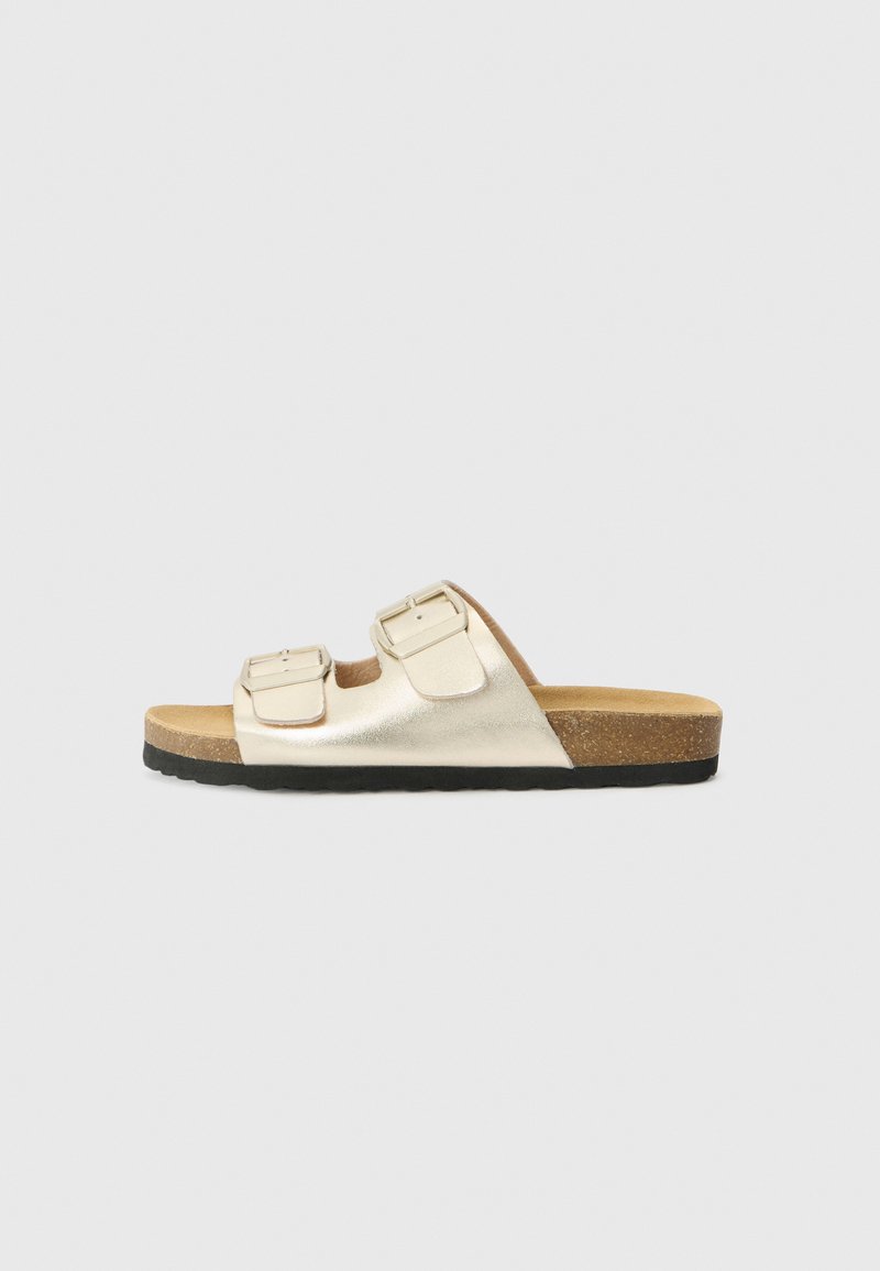 Anna Field by Zalando - LEATHER - Mules - gold-coloured, Enlarge