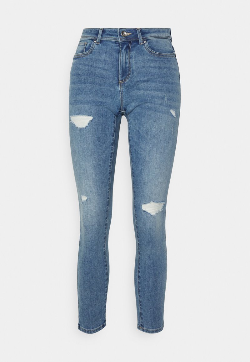 Only Petite Jeans Skinny Fit blauw denim/bluedenim