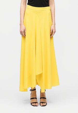 ASHA - Jupe trapèze - jaune