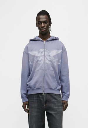 AETERNA ZIP THROUGH - Lukuga pusa - slatewash blue