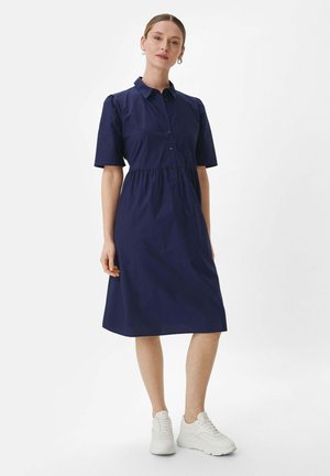 MIT HEMDKRAGEN - Day dress - tiefblau