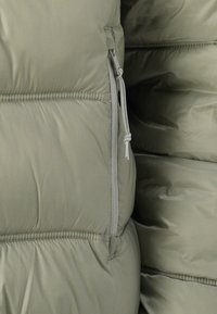 Tommy Jeans HOODED LOGO PUFFER - Chaqueta de invierno - utility sage