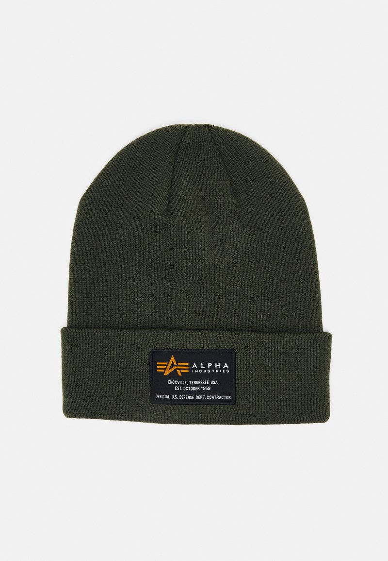 Alpha Industries CREW BEANIE UNISEX - Beanie - dark green