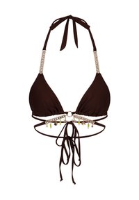 Moda Minx SEYCHELLES TRIANGLE WRAP - Bikiniyläosa - coffee