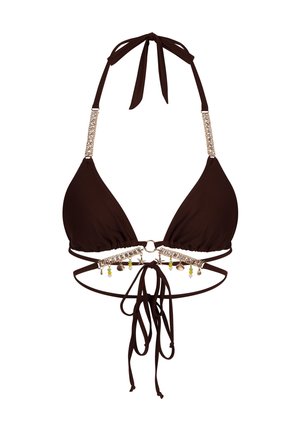 Moda Minx SEYCHELLES TRIANGLE WRAP - Bikinitop - coffee
