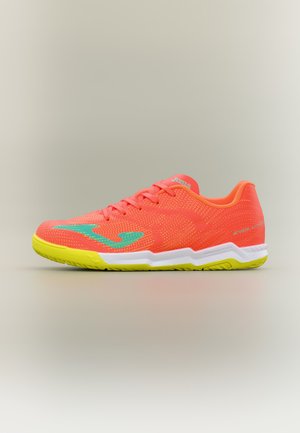 Joma EVOLUTION JR INDOOR UNISEX - Футболни обувки за игра на закрито - orange