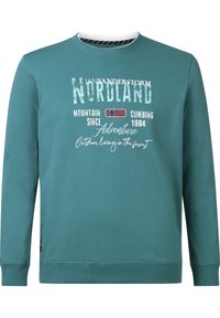 Jan Vanderstorm DOPPELPACK BOTU - Sweatshirt - petrol dunkelblau