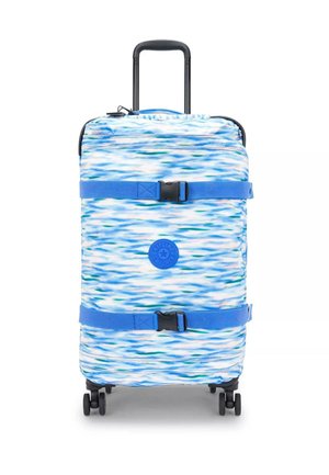 Kipling SPONTANEOUS - Wheeled suitcase - diluted blue