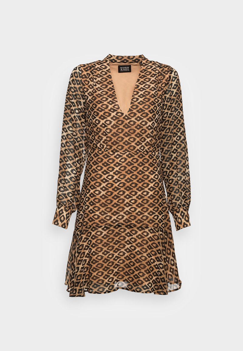 Damen Freizeitkleider | Scotch & Soda ANIMAL PRINTED DRESS IN SHEER QUALITY Freizeitkleid combo/mehrfarbig - ZA77092 Damen Freizeitkleider | Scotch & Soda ANIMAL PRINTED DRESS IN SHEER QUALITY Freizeitkleid combo/mehrfarbig - ZA77092
