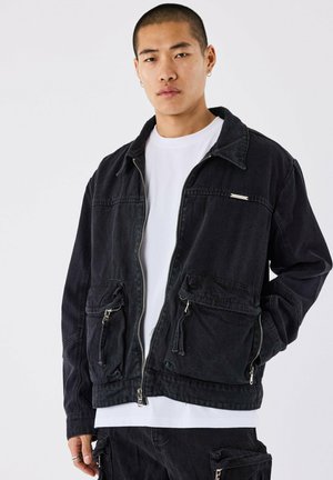 EN BRUTE WORKWEAR - Chaqueta vaquera - noir