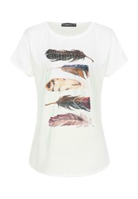 Cloud 5ive MIT FEDER - T-shirts print - white