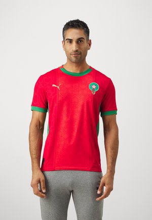 MOROCCO FRMF HOME JERSEY REPLICA - Futbolo marškinėliai - puma red-archive green