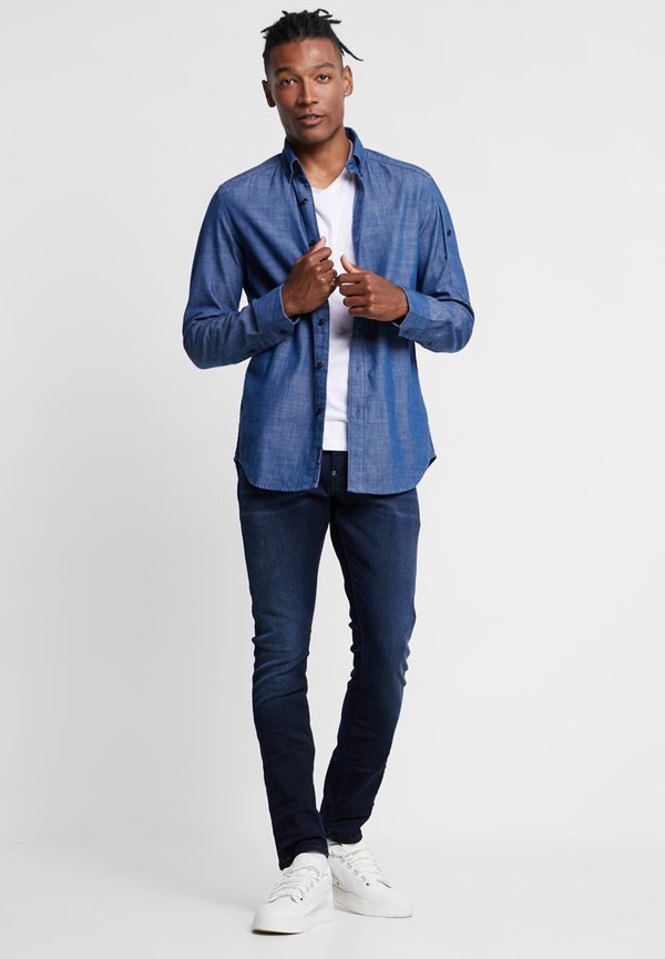 REVEND SKINNY - Jeans Skinny Fit - slander indigo super4