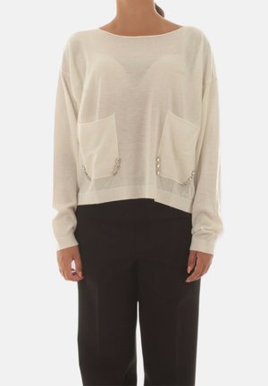 Twinset ACTITUDE Maglione - bianco sporco