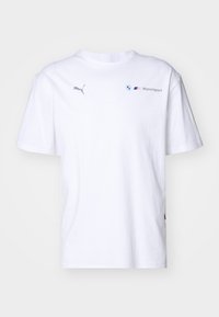 BMW MMS ESS+ LOGO TEE - Apdrukāts T-krekls - white