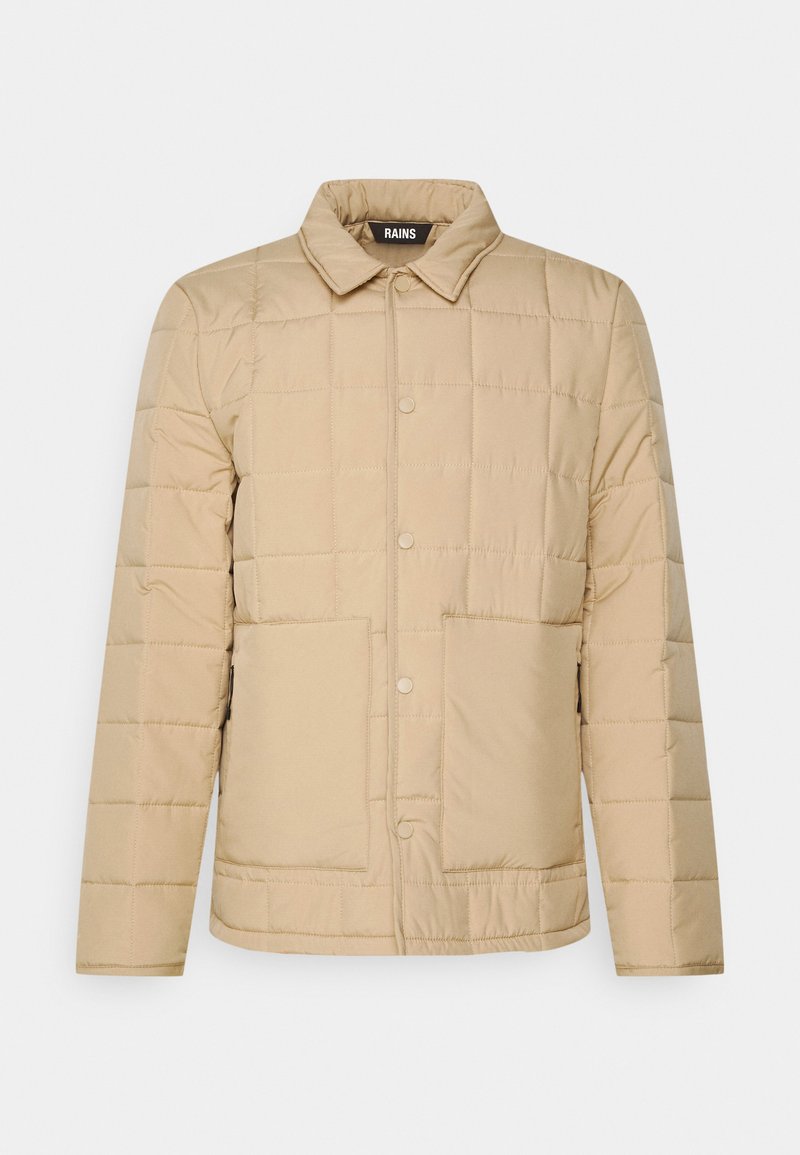 Rains LINER JACKET UNISEX - Light jacket - sand/beige - Zalando.ie