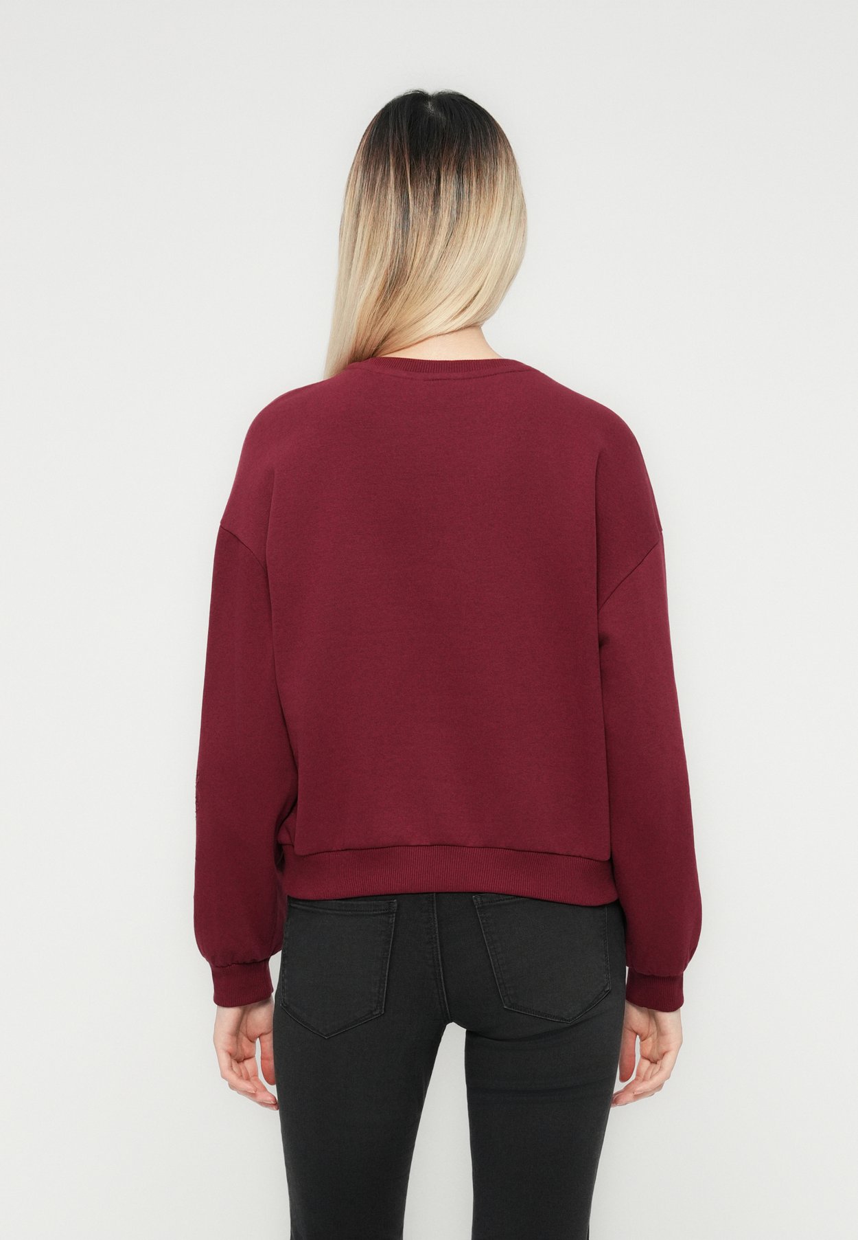 ONLBROOKLYN L/S EMBROIDERY BOX SWT