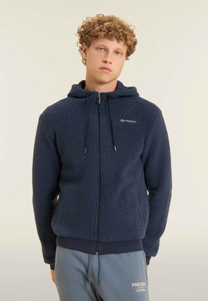 CON CAPPUCCIO - Forro polar - dark blue