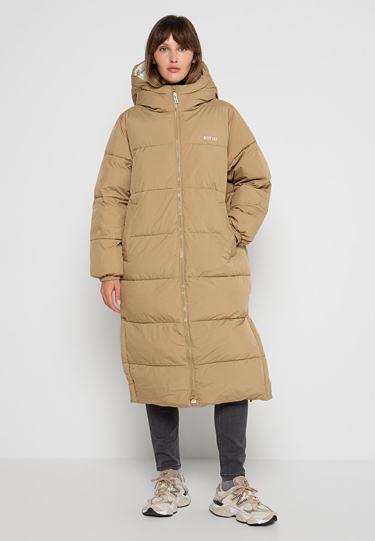 mustang Wintermantel beige