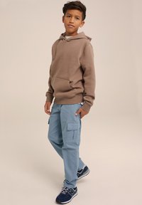 WE Fashion - Hoodie - brown Thumbnail Image 1