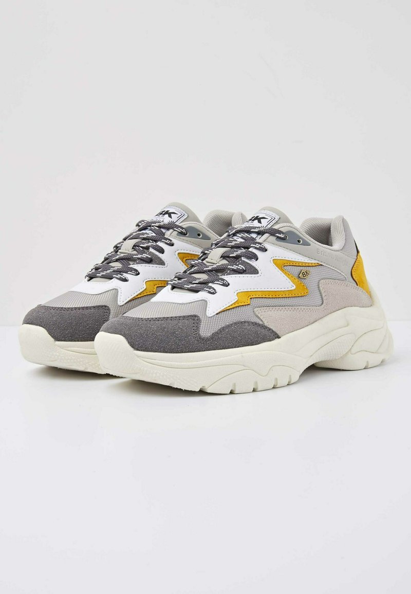 Damen Sneaker | British Knights GALAXY Sneaker low lt grey white ocher/hellgrau - TT70301 Damen Sneaker | British Knights GALAXY Sneaker low lt grey white ocher/hellgrau - TT70301
