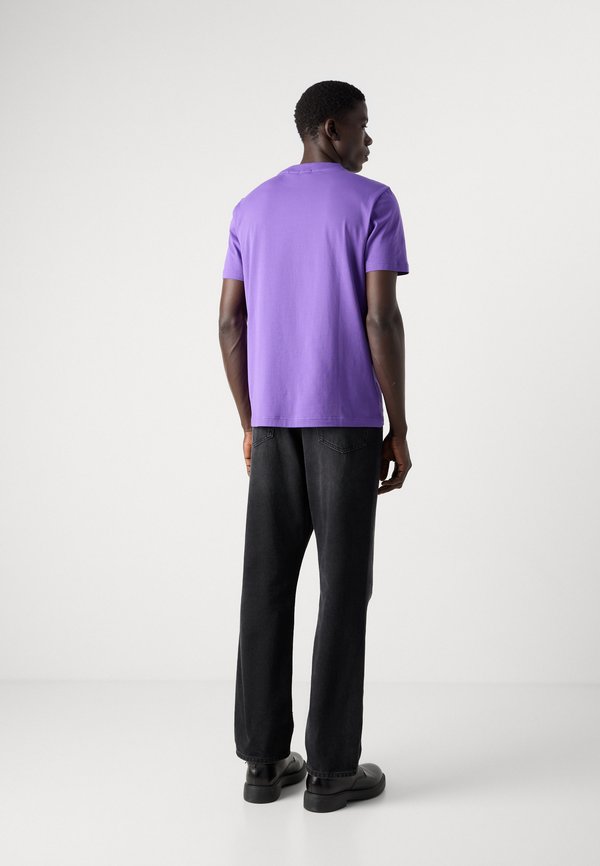 TEE LOGO - Print T-shirt - dark purple3