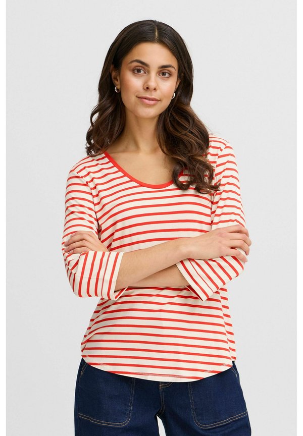 FRFEPORSI - Long sleeved top - poinsettia mix