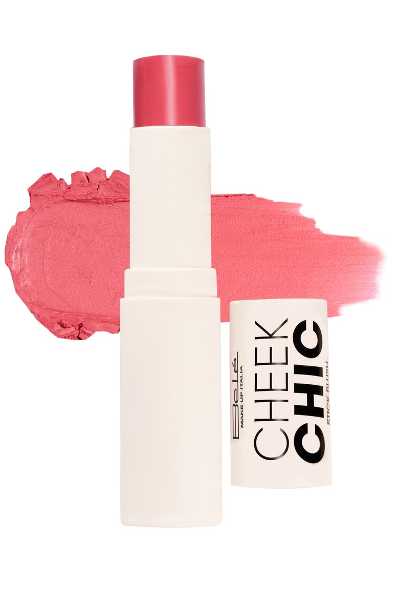 Belé Make Up Italia - CHEEK CHIC BELÈ - BLUSH STICK DONNA GUANCE E LABBRA - ILLUMINANTE VISO MAKE UP - VEGANO - Tinte labbra e guance - cheek chec, Ingrandire