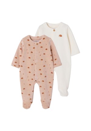 Vertbaudet, UNISEX 2ER-PACK - Pyjamas - beige