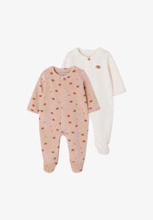 Vertbaudet, UNISEX 2ER-PACK - Pyjamas - beige
