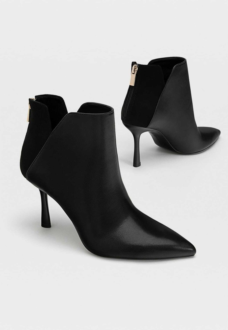 Damen Klassische Stiefel | Stradivarius High Heel Stiefelette black/schwarz - SL49875 Damen Klassische Stiefel | Stradivarius High Heel Stiefelette black/schwarz - SL49875