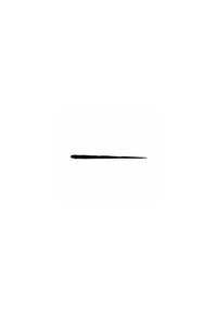Crayon eyeliner noir avec une pointe effilée, présentant une finition mate et une texture lisse pour une application précise.