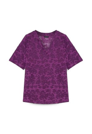 Fiorella Rubino, T-SHIRT CON STAMPA - T-shirt con stampa - viola