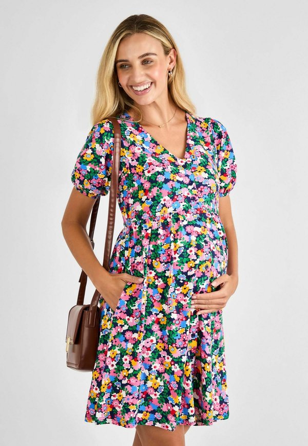 MATERNITY FIT - FLORAL  - Jerseykleid - multi