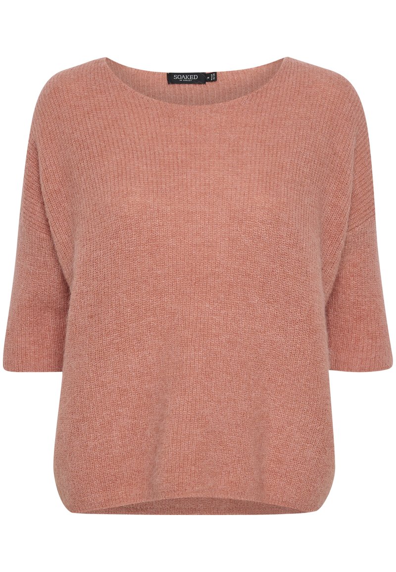 Damen Strickjacken | Soaked in Luxury TUESDAY Strickpullover cameo brown/rosa meliert - ZW17002 Damen Strickjacken | Soaked in Luxury TUESDAY Strickpullover cameo brown/rosa meliert - ZW17002