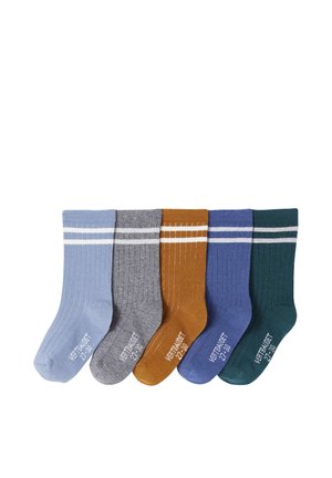 Vertbaudet, VERTBAUDET 5ER-PACK JUNGEN SOCKEN BASICS OEKO-TEX - Socken - graublau