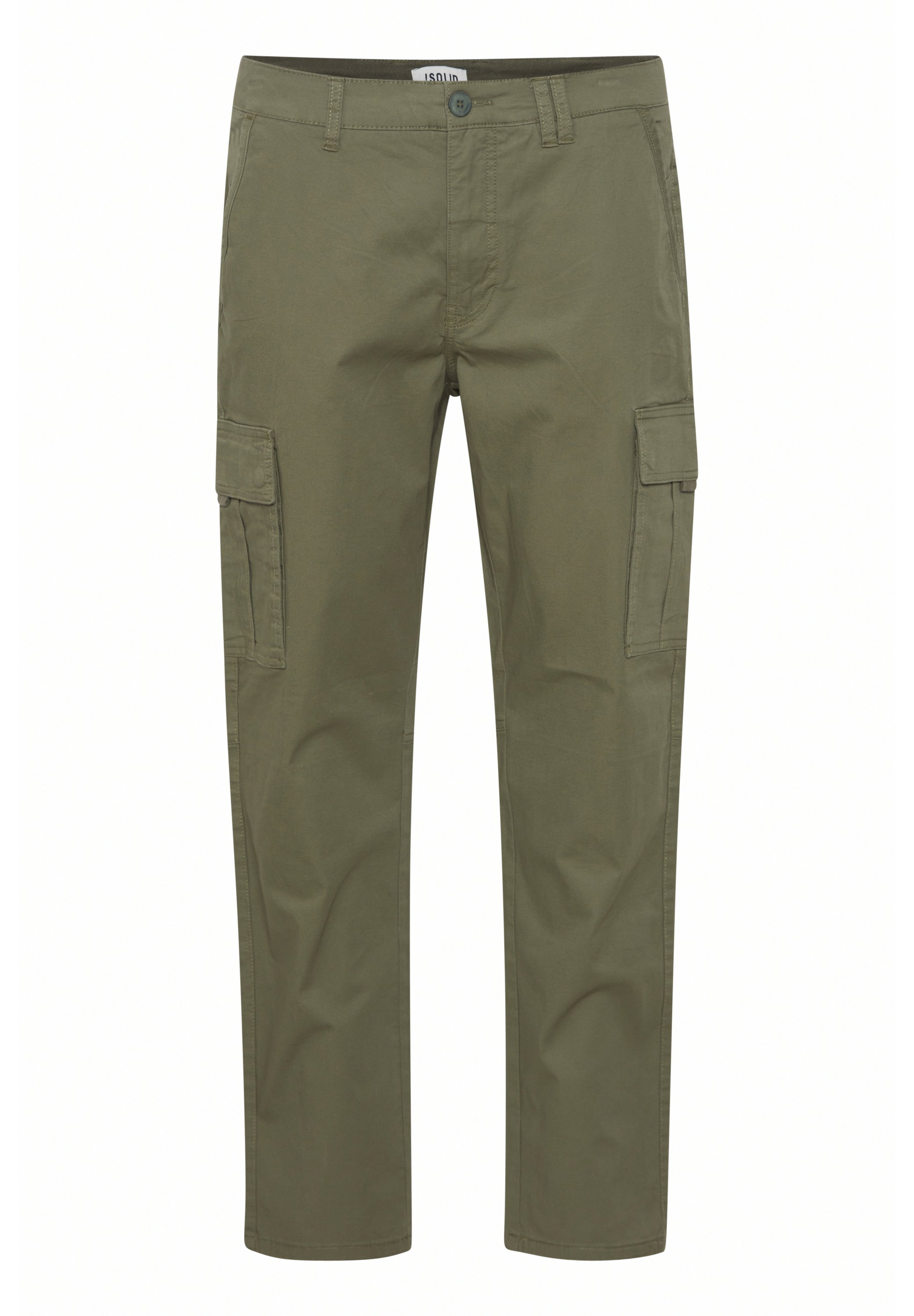 Solid SDJIMMI REGULAR FIT - Cargo trousers - deep lichen green