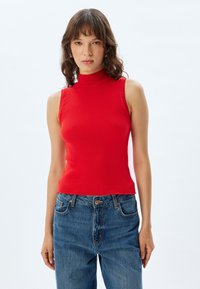 SLEEVELESS - Top - red