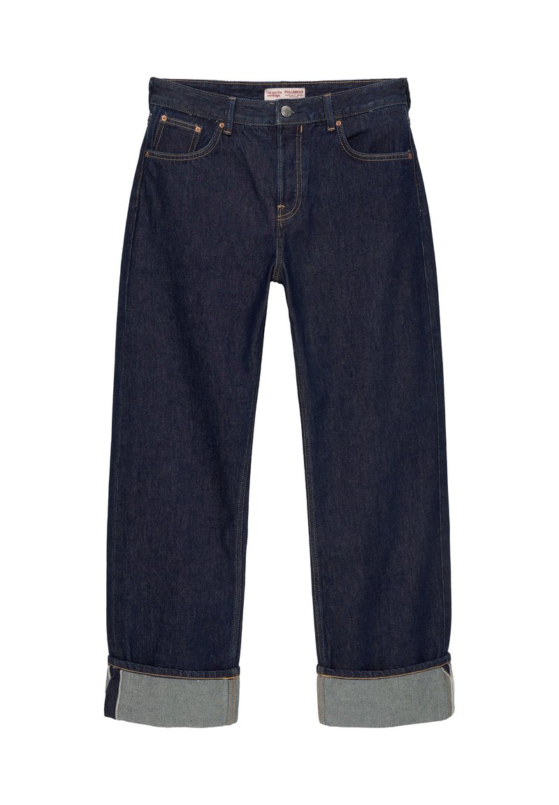 PULL&BEAR Straight leg jeans donkerblauw PULL&BEAR Straight leg jeans donkerblauw