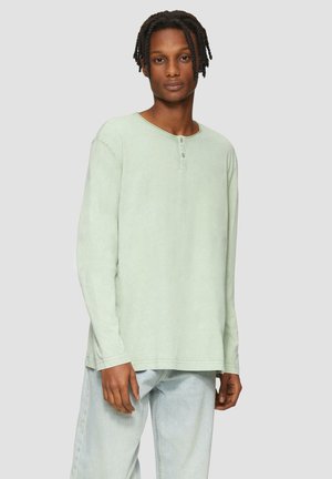 Maglietta a manica lunga - salbeigrün