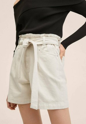 ARES - Shorts di jeans - écru