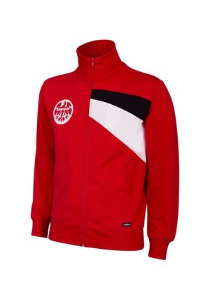 EINTRACHT FRANKFURT RETRO FOOTBALL - Sweater met rits - red