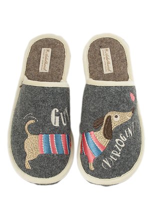 ERZOGEN - Slippers - mausgrau